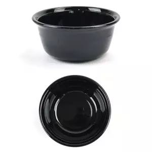 업소용 RY71GM75 뚝배기 국밥그릇 대접 16.5x7.5cm 4호 블랙