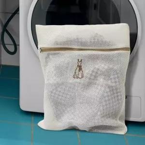 속옷 세탁망 빨래망 이중 아기 L 자수 (WFKBLHR)