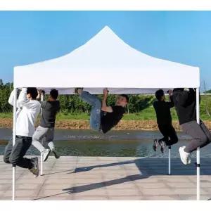 자바라 접이식 캐노피 방수 창고 천막 그늘막 야외 이동식