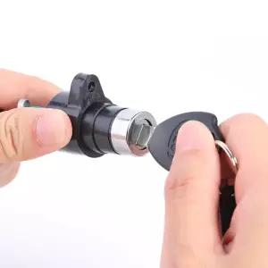 자전거 점화 스위치 엔터테인먼트 키 전기 야외 사이클 E-자전거 스쿠터 바이크 오토바이 전원 잠금 장치