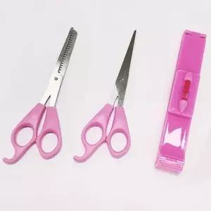 앞머리 커트도구 가위 숱가위 수평자세트 셀프미용 (WFKBREV)