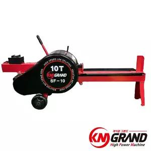 KM그랜드 10톤 장작패는 기계 신형 속사포도끼 SF-10P 통나무 장작도끼 캠핑 가정용