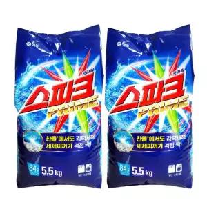 [애경] 스파크 세탁세제 리필 5.5kg x 2개