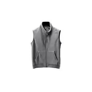 엘럽남자 조끼 가을 겨울 차이나 솔리드 기모 후드 도톰한 램스울 트레이닝 상의 원템4