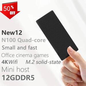 SZBOX S1 Alder Lake N100 윈도우 11 미니 PC 스틱 DDR5 12GB 256GB NVME SSD WIFI BT 4K 1000M 데스크탑