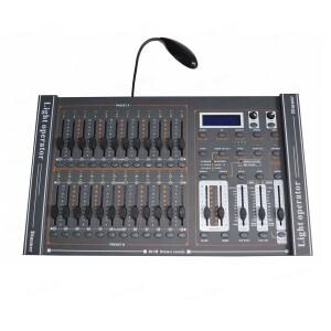 DMX512 조광기 콘솔 48 채널 DJ 디스코 무대 파티 조명용 3핀 XLR 커넥터가 있는 24CH 디밍 컨트롤러 오퍼