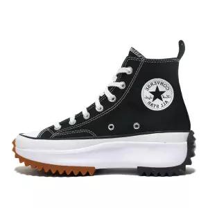 컨버스 런스타 하이 남자 여자 플랫폼 키높이 통굽 운동화 스니커즈 블랙 166800C