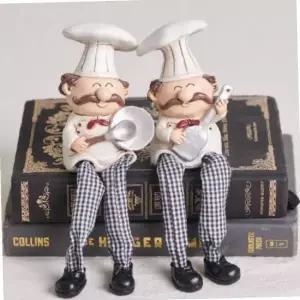 ksr 구스토 주방장 앉은 인형 2p