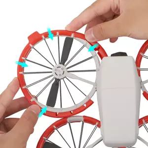 DJI 플립 보호대 범퍼 링 용 프로펠러 가드 DJI 플립 드론 액세서리 용 퀵 릴리스 안티 드롭 풀 서라운드