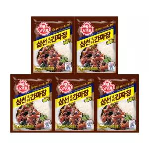 오뚜기 삼선간짜장 100g 5개