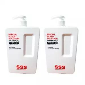 트리플에스 약산성 탈모 샴푸 1.35L x 2개 대용량 두피샴푸