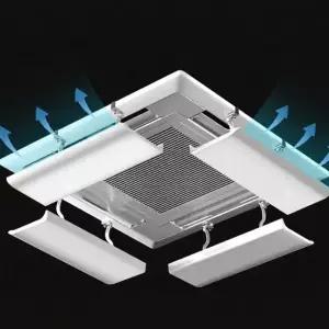 고품질 실내 바람분산 천장형 에어컨 날개 윈드커버 바람막이 (WFKDZP9)