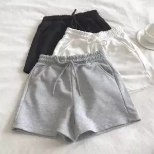 허리밴딩 여성 3색 짧은반바지 여름팬츠 하이웨스트 (WFKBXEV)