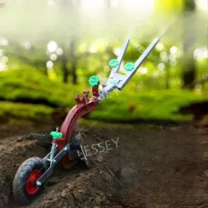 수동 고랑 미니 이중 쟁기 이랑 농업용 소형 경운 경운기