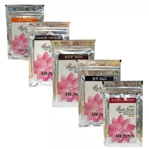 블랙로즈헤나염색
