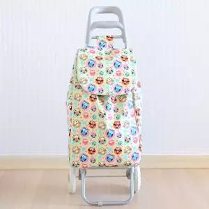 부엉이 캐리어장바구니 시장바구니 카트기 핸디 쇼핑 운반용 핸드 접이식 이동식