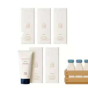 스카이밀크 동키밀크 고보습 저자극 판테놀 아기크림 120ml, 5개