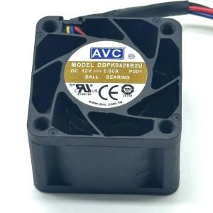 C DBPK0428B2U P001 서버 냉각 팬 DC 12V 2.00A 40x40x20mm 4선