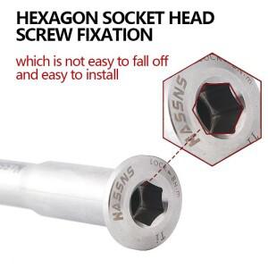 호환 12X100 티타늄 자전거 스루 액슬 12mm 스레드 샤프트 부스트 mtb 먼지 도로 허브 포크로드