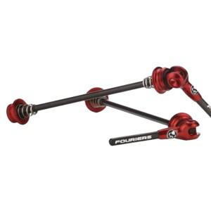 호환 Fouriers 자전거 퀵 릴리스 레버  숯 핸드  티타늄 악셀  산악 도로