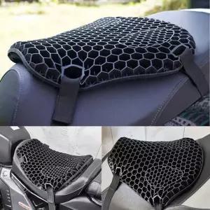 오토바이 바이크 스쿠터 쿠션 통풍 젤 시트 안락한 운전 부드러운