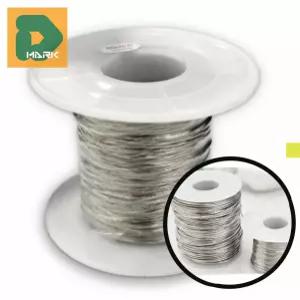 공예용 스텐철사 철사 공작용 재료 철선 와이어 고정 만들기 줄 낚시 DIY 얇은 코일 스테인리스 로프 분재