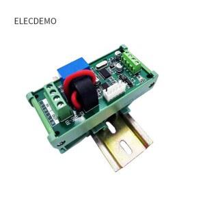 PLC모듈 절연 220V AC 에너지 계량 전류 전압 전력 획득 모듈 센서 송신기 디지털 디스플레이 Modbus