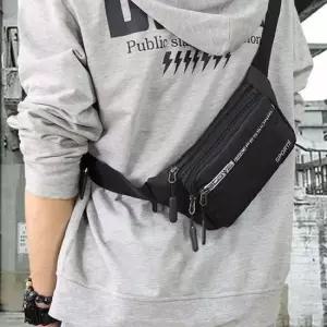 [무료배송] (이거찜) 멀티 크로스 힙색 허리색 슬링백 보조가방