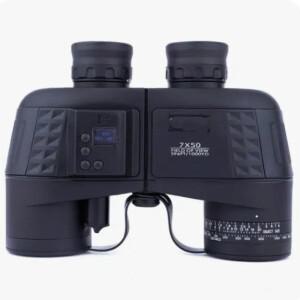 LCD 디스플레이가 있는 전자 나침반 쌍안경 풍속 온도 좌표 측정 방수 고출력 HD 망원경