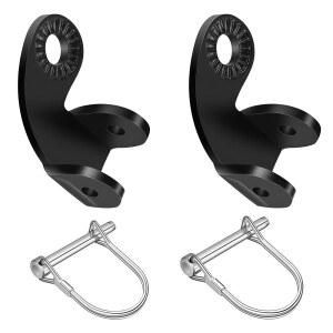 [미국배송] 2PCS 벌리 자전거 히치 화물 트레일러 커플러 부착 어댑터 각도 교체 커넥터 / 반려동물 반려견용