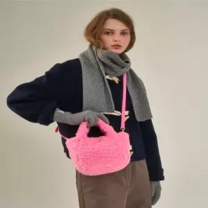 [LAP] 달린_뽀글이퍼 숄더백 AP7ABA11