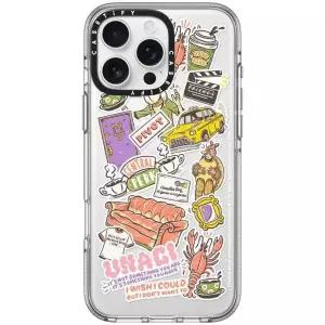 CASETiFY 투명 아이폰 16 프로 맥스 케이스 [프렌즈 코랩/변색 방지/맥세이프 호환] - 스티커형