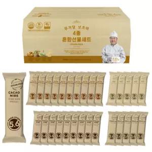 무가당 넛츠바 종합세트 오리지널 카카오닙스 들깨 귀리 식사대용 영양간식 30봉입