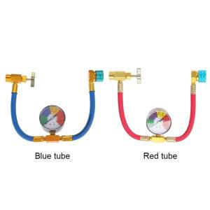 R1234YF 에어컨 가스 쿨러 (1/2인치 ACME LH 냉매 가스 리필용) 14mm 로우 사이드 커플러 (자동차용)