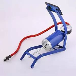 타이어 공 튜브 바람 압력 게이지 발펌프 공기주입기