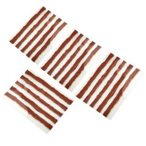 자체 가황 타이어 수리 플러그 튜브리스 도장 패치 유지 보수 다크 브라운 호환 하이 퀄리티 액세서리 20X