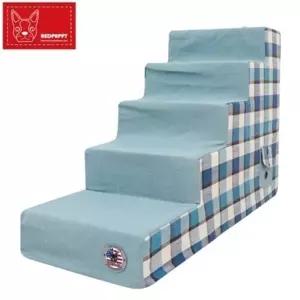 중소형펫 관절보호 5단 침대 계단 펫스텝 U117673