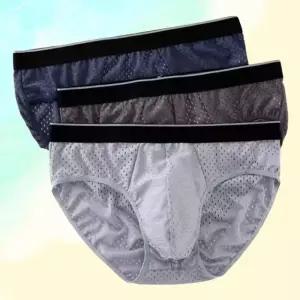 여름용 남성 삼각팬티 통기성 좋은 드라이 쿨 팬티 (WFKFFFS)