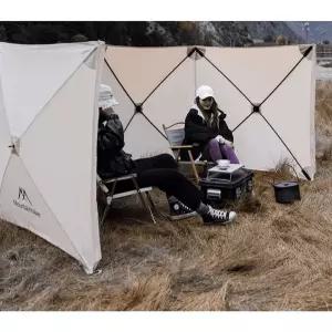 캠핑 바람막이 가림막 바람막이사이드 터널형 경량 타프