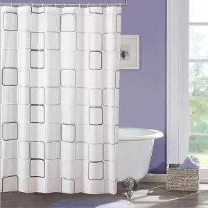 키밍 체크 욕실 커튼 간이 샤워 화장실 파티션 다용도 간이 욕조 칸막이