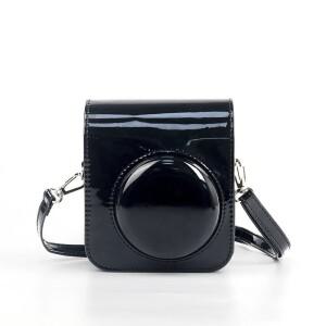 [호환품]카메라 가방 운반 케이스 인스탁스 호환 미니 소형 호환 12 PU 가죽 커버 파우치 숄더백 보호 액세