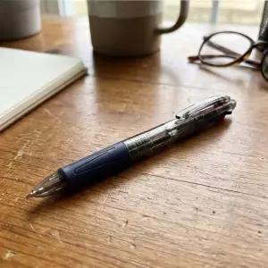 키넥스 필기용 3색 볼펜 0.7 스모키 12개입 1다스