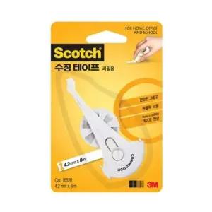 고품질 3M 수정테이프 리필1652 4.2mx8m 개(1개입) (WFKFA6E)