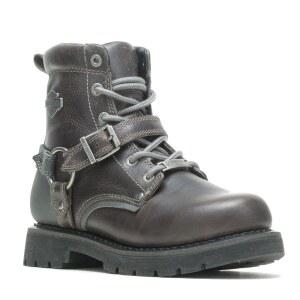 할리데이비슨 여성용 베키 플래시 6인치 블랙 또는 그레이 모터사이클 부츠 D87245