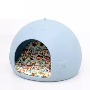 중소형견 숨숨집 펫하우스 방석포함 U111568 강아지집