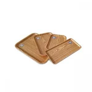 무광 우드 쟁반 심플 디자인 다용도 트레이 테이블웨어