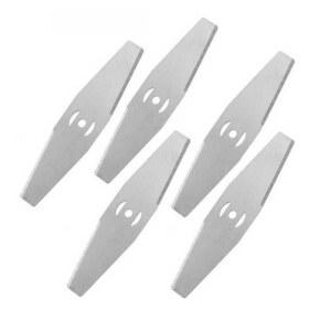 안전날 100p 15cm 입 관리기 두꺼운 이도날 블레이드 일자 예초기 일자형 부품 제거 플라스틱날 더블