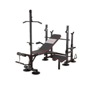 벤치프레스 머신 스쿼트 50KG 프레임 인클라인 기구 역도 멀티 헬스