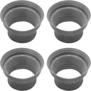 레코일 SPB65K 4팩 접이식 실리콘 6.5인치 자동차 스피커 배플 키트 음질 개선 및 보호 4피스