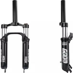MEGHNA 자전거 서스펜션 프론트 포크 알루미늄 합금 경량 에어 스트레이트 튜브 26/27.5/29인치 산악